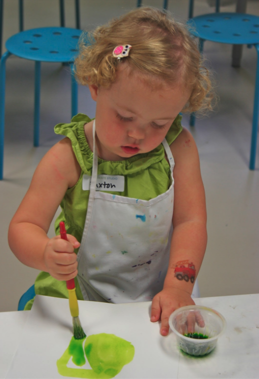 The best art studio for kids in your area is Kidcreate Studios, providing a fun learning atmosphere for all ages.