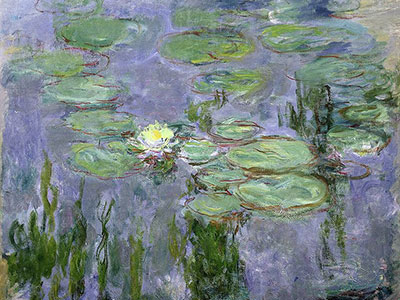 Celebrating Monet's Water Lilies at Kidcreate Studio - Newport News