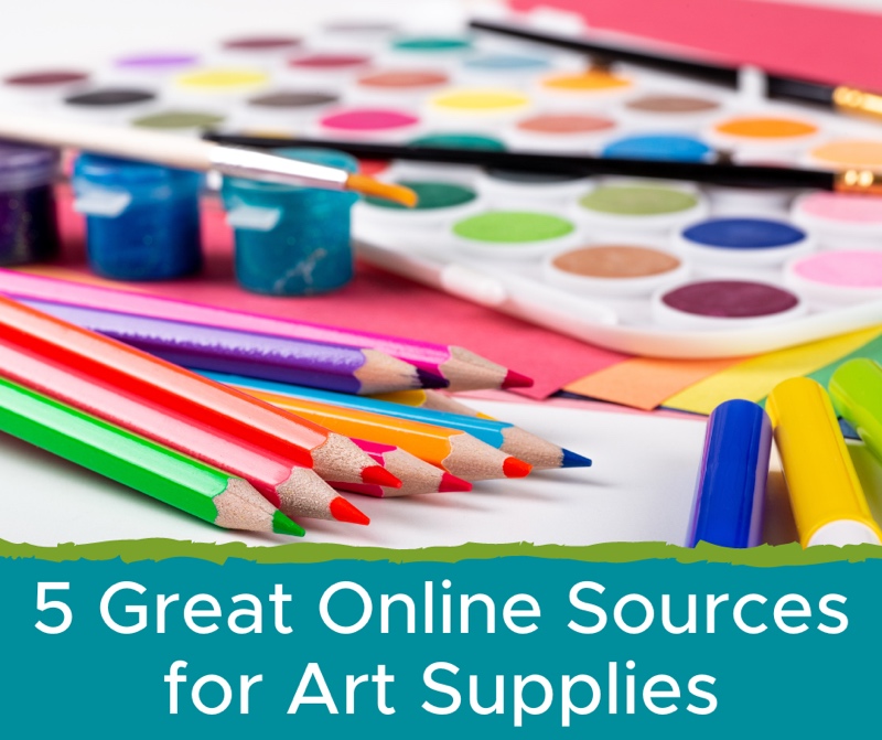 5 Great Online Sources for Art Supplies