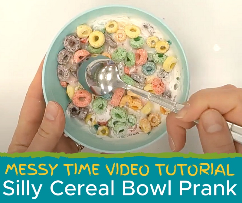 April Fools Day - Silly Cereal Bowl Prank