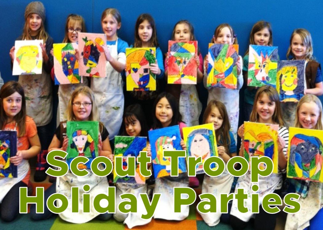 Celebrate the Holidays with Your Scout Troop at Kidcreate!