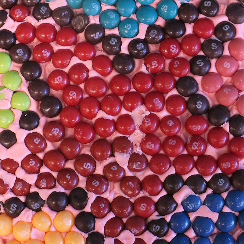 Kidcreate Studio - Mansfield, Candy Mosaic Art Project