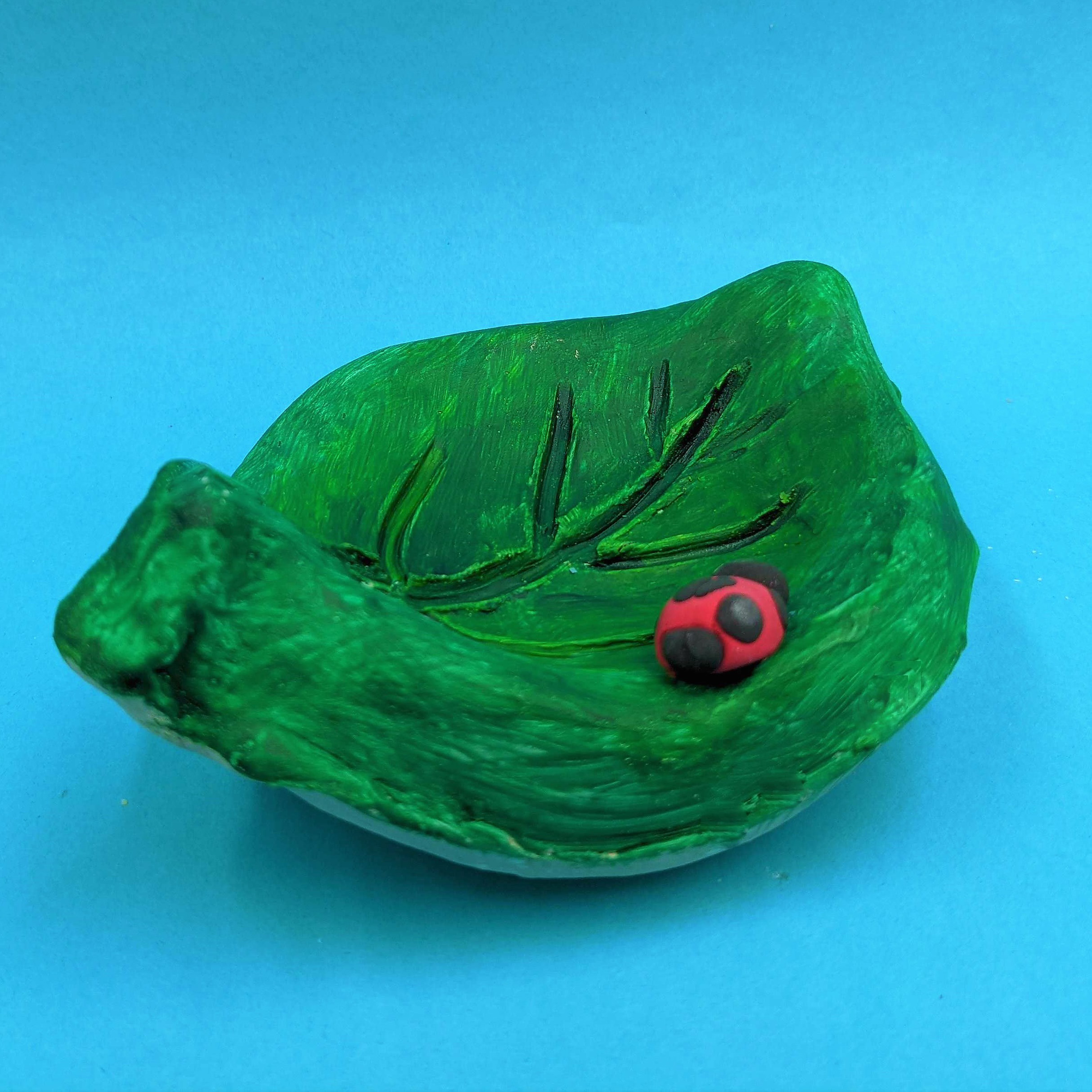 Kidcreate Studio, Leaf bowl Art Project