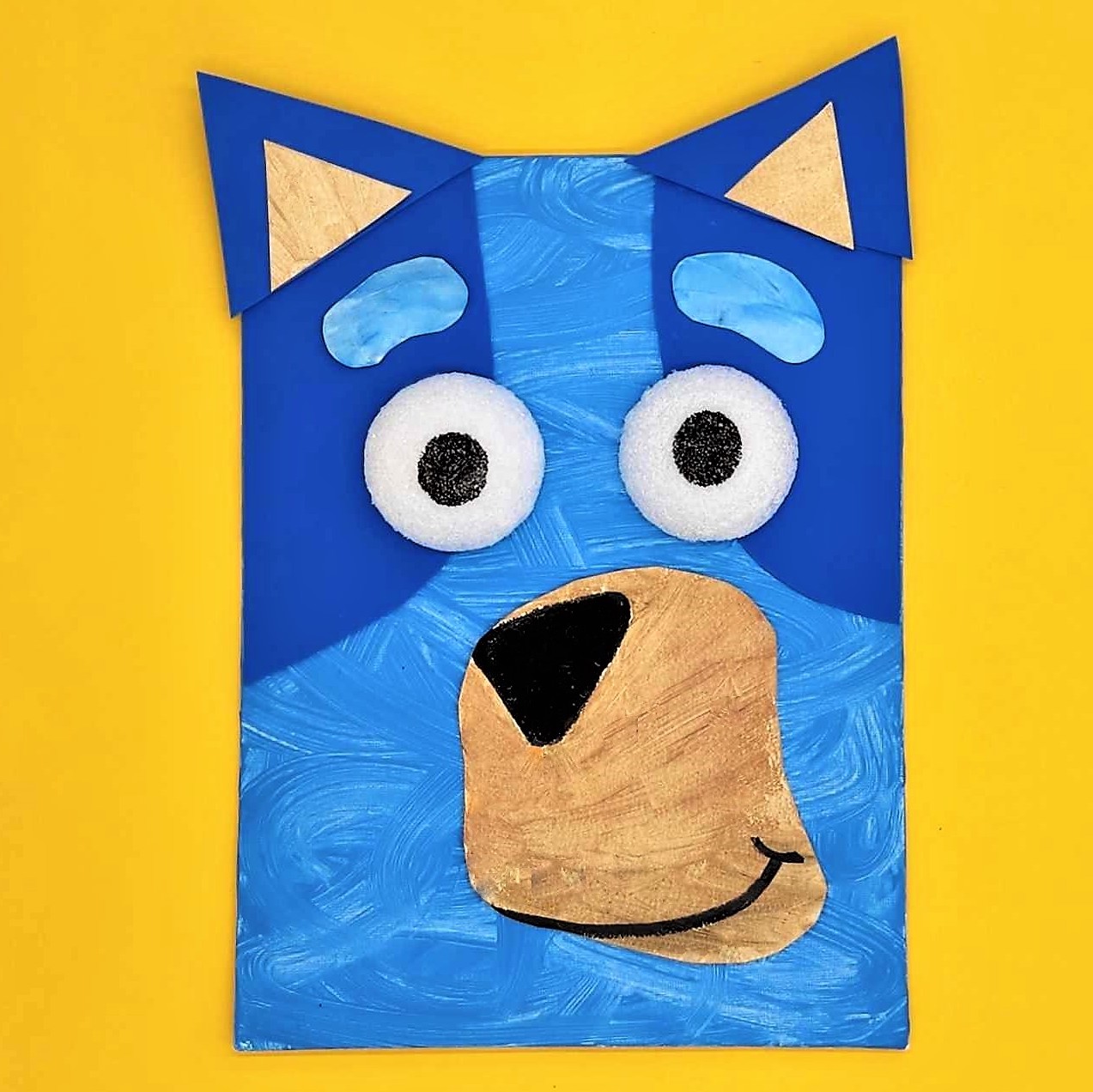 Kidcreate Studio - Chicago Lakeview, Bluey on Canvas Art Project