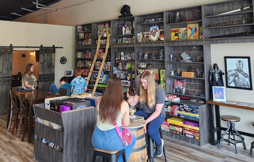 Inside of Crono's Cafe