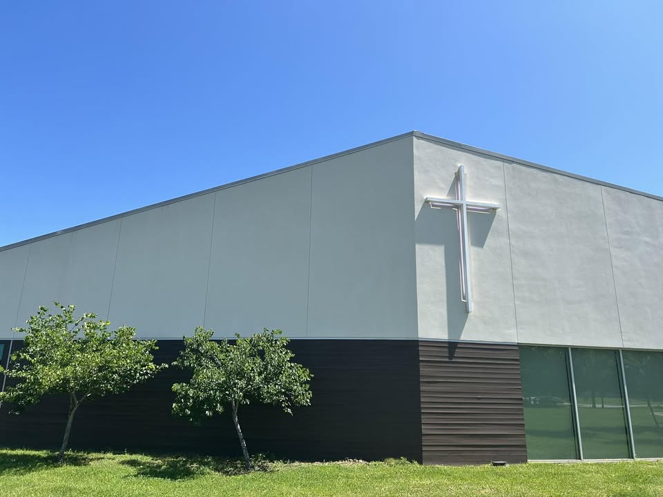 Front building of St. Cuthbert School